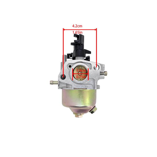 TEMU Vergaser 168F Kompatibel mit , GX200, 168F, 170F, 2KW, 3KW, 5.5HP und 6.5HP Benzin Generatoren, Ersatzteile für