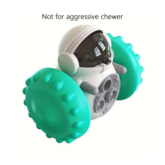 TEMU 1pc Interactive Pet Toy For Dogs - Tumbler Puzzle For And Teeth Cleaning, Leak-proof Design