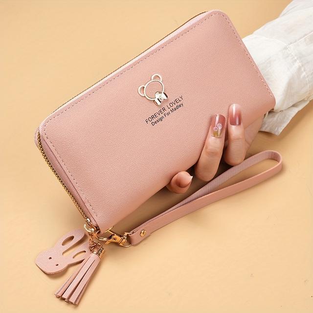 TEMU New Long Wo 's Large Capacity Coin Purse Multi-card Holder Fashion Simple Handbag Handbag