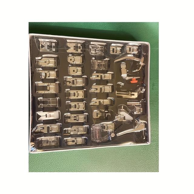 TEMU 32db varrógép kellékei Varrótalpok varrógépekhez Talpkészlet készlet