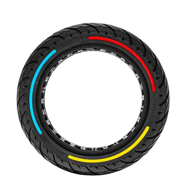 TEMU For Xiaomi M3651s Scooter 8.5x2 Light Bounce Inflatable Honeycomb Solid Tire 8.5 Inch