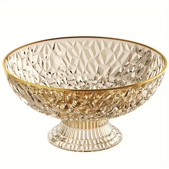 TEMU 1/2pcs Panier à Fruits, Décoratifs pour Assiettes de Fruits avec Trous de Drainage, Porte-Fruits et Légumes en Plastique de Haute Qualité pour , Assiette à Bonbons et Fruits