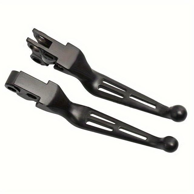 TEMU 2pcs Motorcycle Aluminum Slotted Brakes Clutch Levers For 883 Dyan Touring