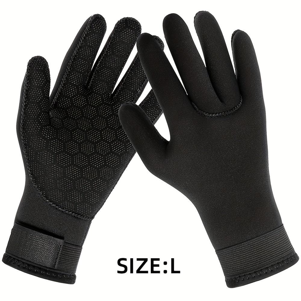 TEMU 1mm Thick Neoprene Gloves For Diving And Surfing, Providing , Grip, And Flexibility, Suitable For Spearfishing, Swimming, Rafting, Kayaking, Paddleboarding, And Water Sports