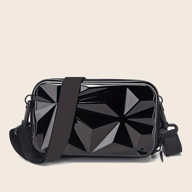 TEMU Stylish Mini Luggage Bag For Women, Versatile Crossbody With A Chic Shoulder Design.