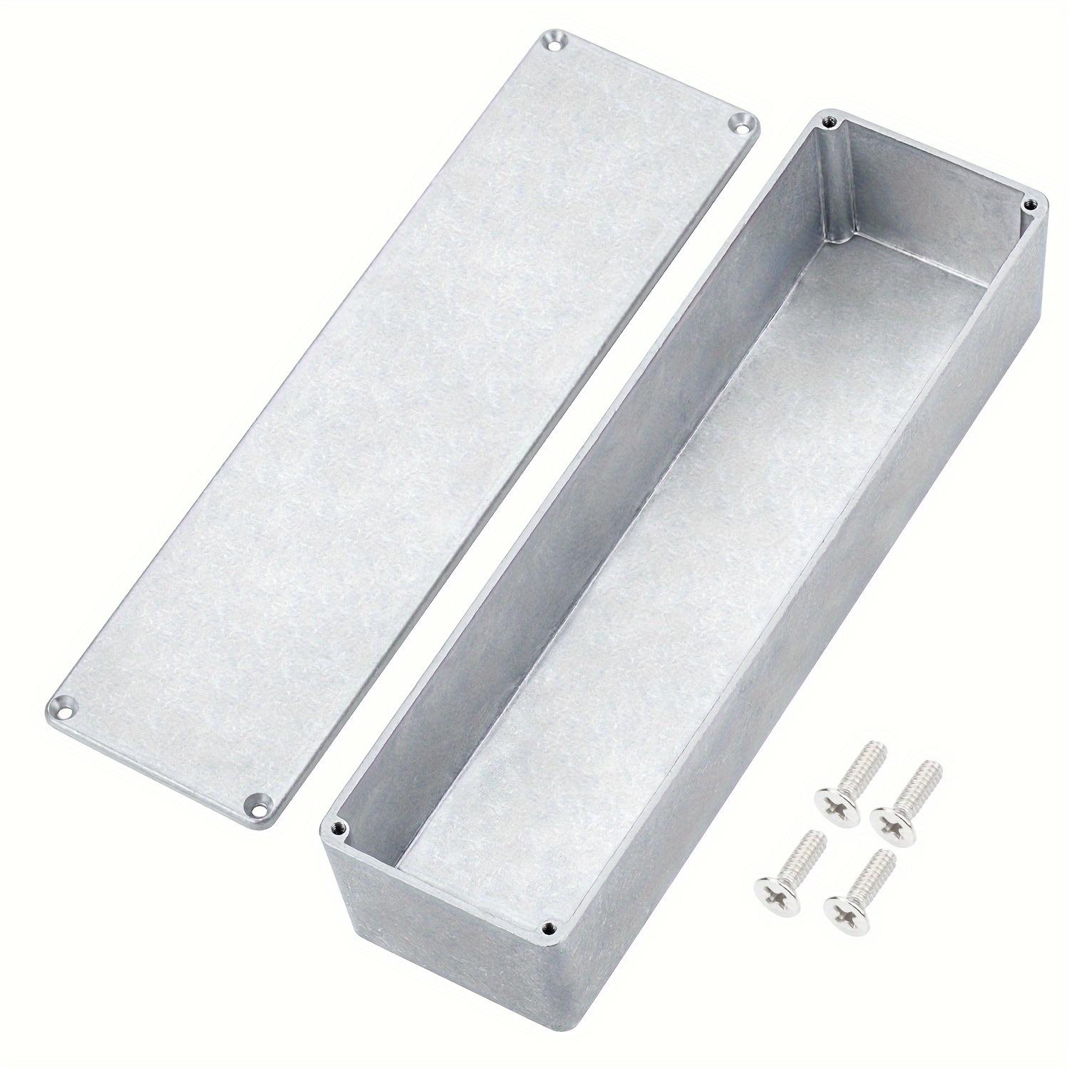 TEMU Instrument Effecten Pedaal Behuizing Rechthoekige Box Buitenkast Aluminium Box Aluminiumlegering Gegoten Behuizing