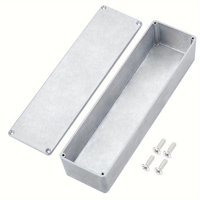 TEMU Instrument Effecten Pedaal Behuizing Rechthoekige Box Buitenkast Aluminium Box Aluminiumlegering Gegoten Behuizing