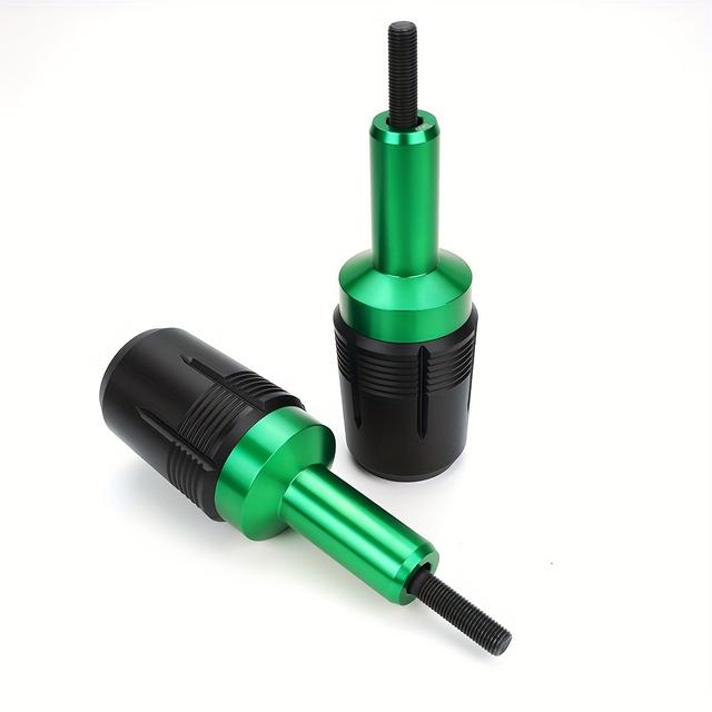 TEMU Glissières de Cadre pour Moto Kawasaki Z900 (2017-2023) - POM & Acier Inoxydable, Boules de Protection Moteur Antichoc