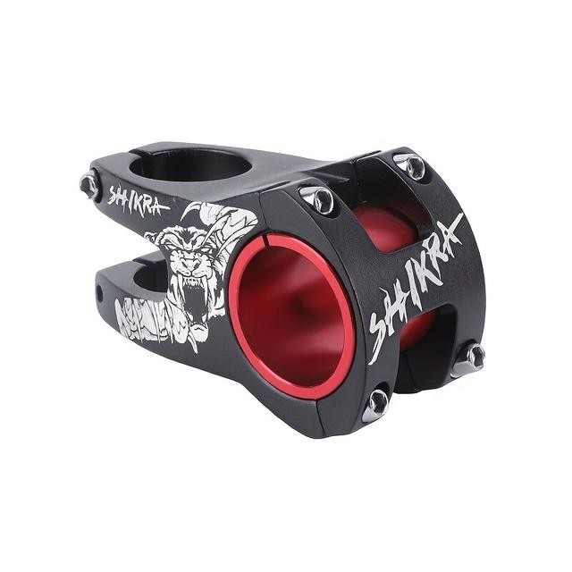 TEMU Shikra Mountain Bike Stem, 31.8/35mm Diameter Aluminum Alloy Stem, Bicycle Modification Riding Accessories