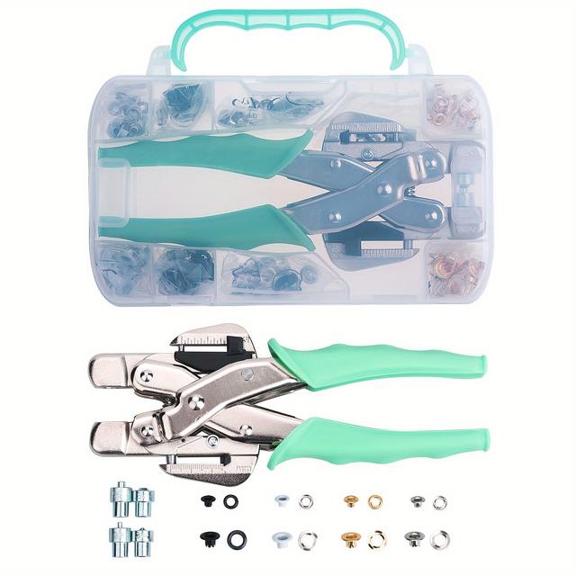 TEMU Eyelet Tool Kit With 160pcs Eyelets