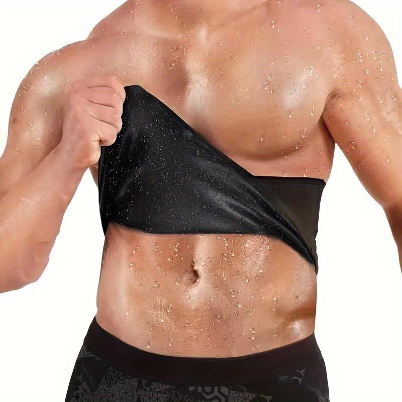 TEMU Men's Athletic Sweat Belt, Men's Sauna Belt, Fitness Training Belt, Tight Sweat-wicking Belt