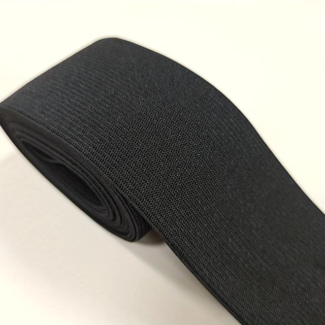 TEMU Banda Elástica Ancha De Costura Y Oscuro, Banda Para El Cabello, Pantalones, Ropa, Suministros De Costura, De 3 Yardas X Paquete Y 5cm/6cm De Ancho