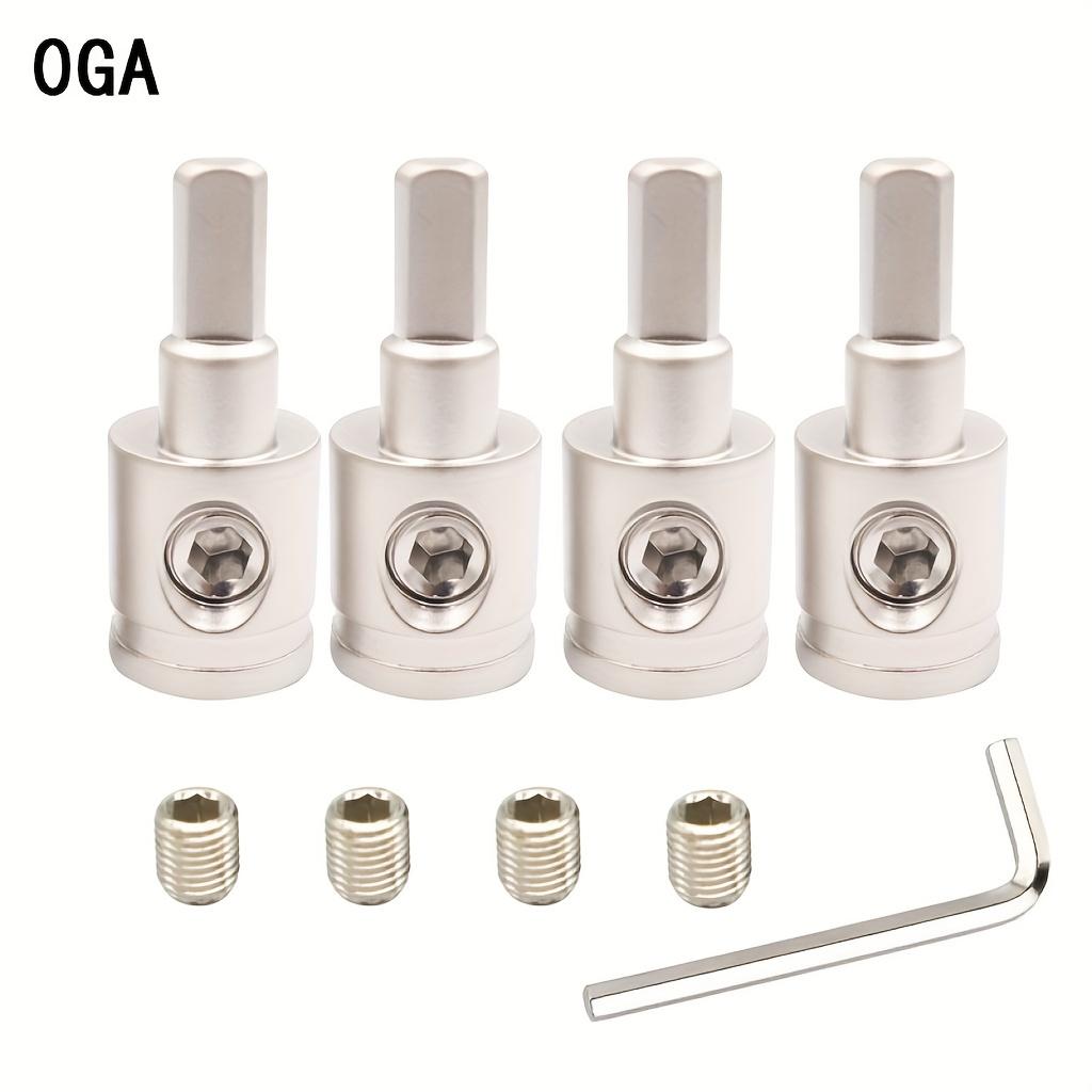 TEMU Auto Stereo Audio Amp Input Reducer, 0 Gauge naar 8 Gauge AWG Pin Voeding Aardingsdraad Adapter, 4- Set