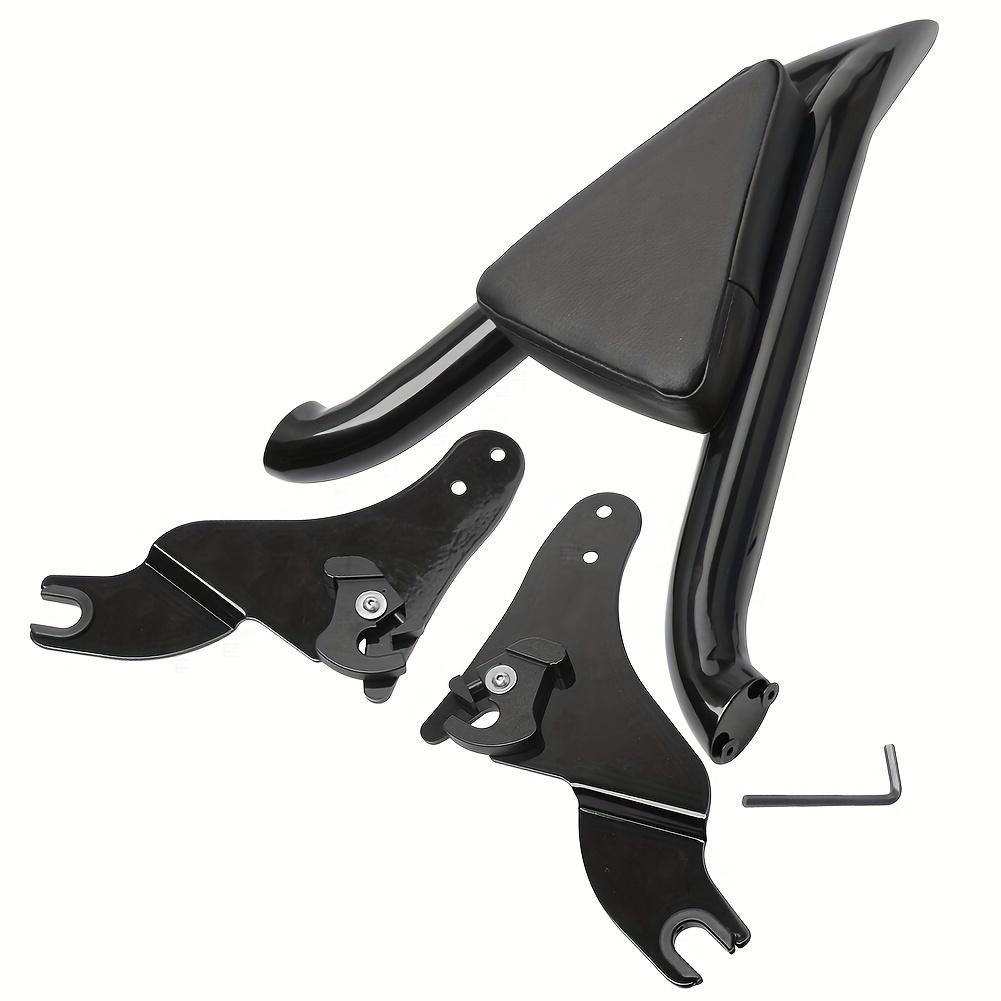 TEMU Motorrad Schwarze Abnehmbare Rückenlehne für Beifahrer CVO Touring Ultra 2009-2023