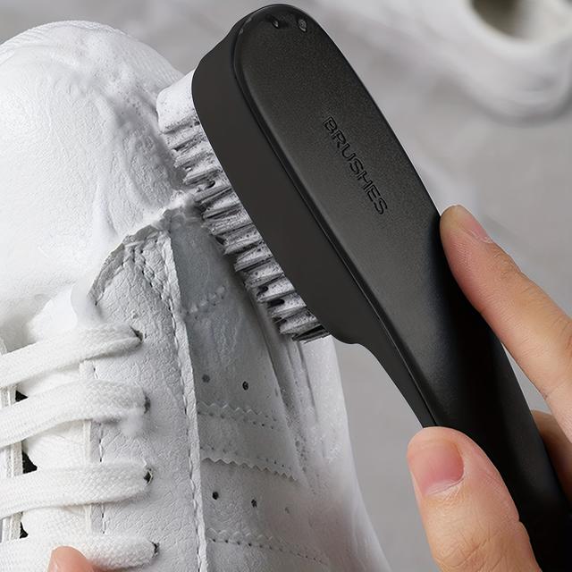 TEMU 1pc Multi-functional Simple Plastic Shoes Brush