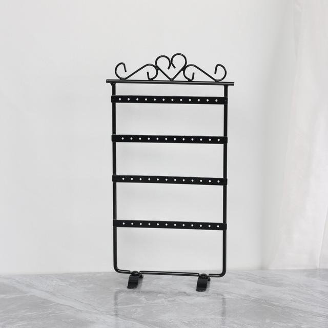 TEMU Jewelry Display Rack Earring Rack Home Use Stalls Storage Display Rack Hanging Earrings Earring Clips Size Length 16.5cm/6.49in Height 30cm/11.8in