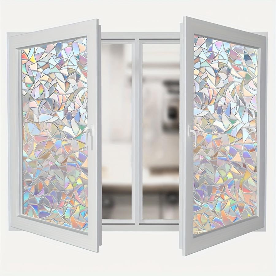 TEMU A Roll Of Pvc Window Film With Electrostatic , Designed To Prevent , Is And Resistant. Ideal For Residential And (200cm*45cm)