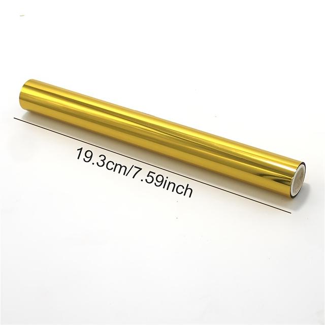TEMU 19.3cmx5m Reactive Foil By Laser Printer And Laminator Paper Holographic Heat Foils New Diy Tool