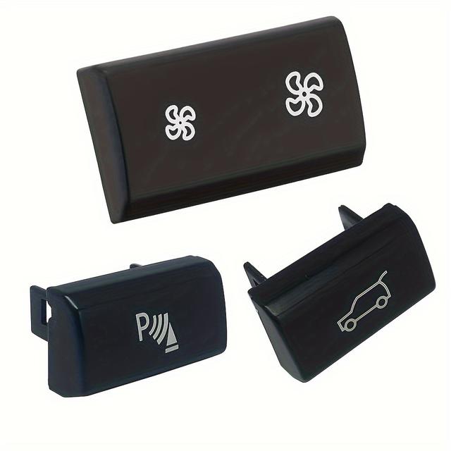 TEMU Car Air Conditioning Button Volume Cover | Tailgate Rear Trunk Button Trim For X5 E70 X6 E71 Additions, Without Battery