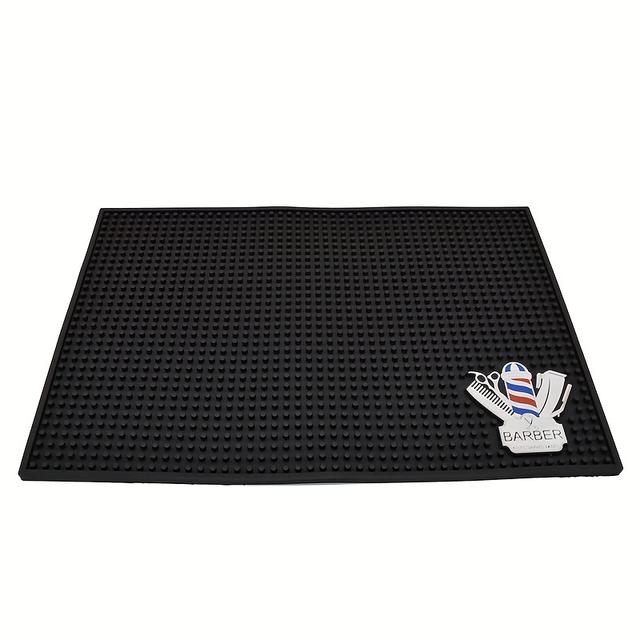 TEMU Non-slip Mat For Hair Cutting Tools, Silicone Hairdressing Mat For Barber Shop, Salon Use, Hair Cutting Tools