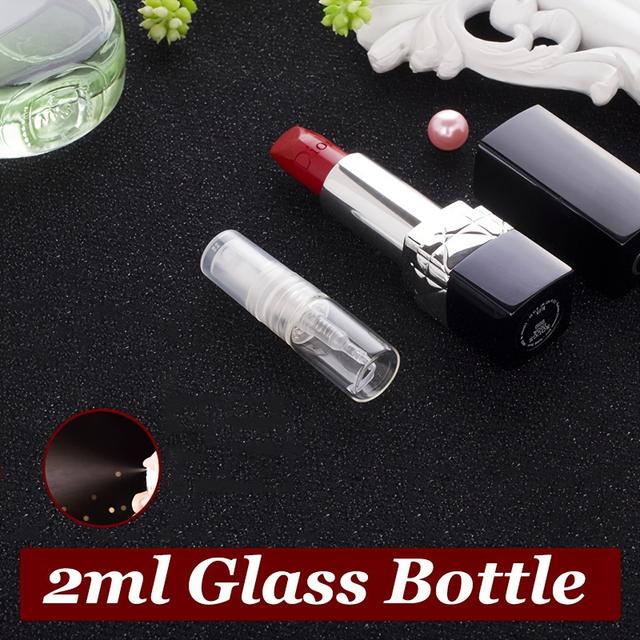 TEMU 50 زجاجة رذاذ للعطور بأحجام 2/3/5/10 مل، بما في ذلك أقلام عطور بمقاسات تجريبية