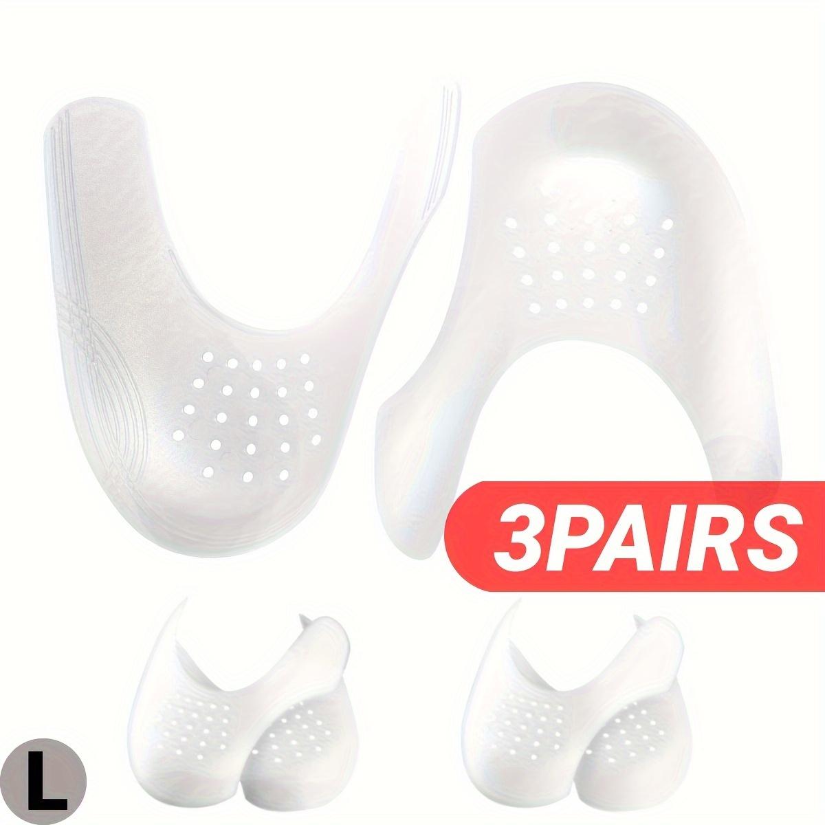 TEMU 3 Pairs Shoe Creases Protector, Shoe Anti Creases Guard To Prevent Sneaker Creases For Men's 7.5-12 Women's 5-8.5