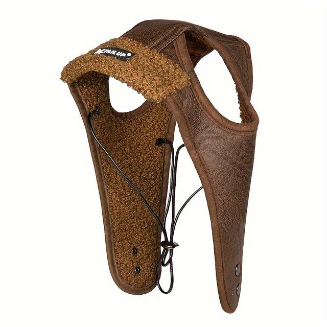 TEMU Pet Supplies Autumn/winter New Style Dog Hat Vintage Fashion Warm