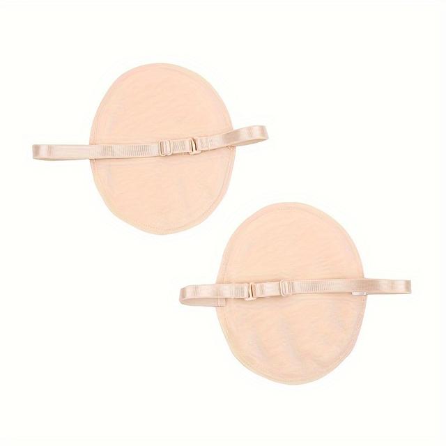 TEMU Ett par tvättbara och återanvändbara underarms-svettinlägg med axelband