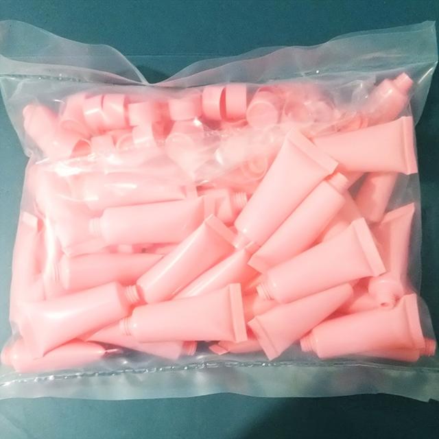 TEMU 50pcs, 10g Cosmetic Tube Bottles, Pe Plastic Squeeze Bottles Oil, Shampoo, Body Wash, Hand Cream, Paint, Disinfectant, Sanitizing Gel, Sample Packaging, Travel Refill Empty Bottles