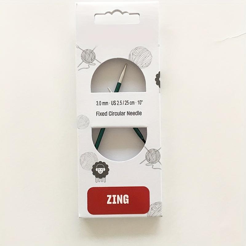 TEMU 25 Cm Fixed Circular Knitting Needles For Socks Or Sleeves