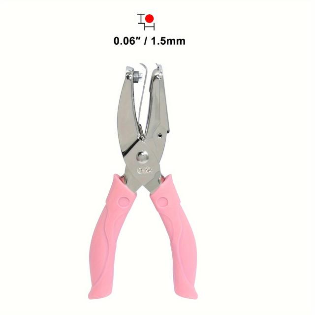 TEMU 1pc Herramienta de Perforación Manual de de , Formas de , Estrella y , 5 Perforadoras Manuales de Un Solo Agujero