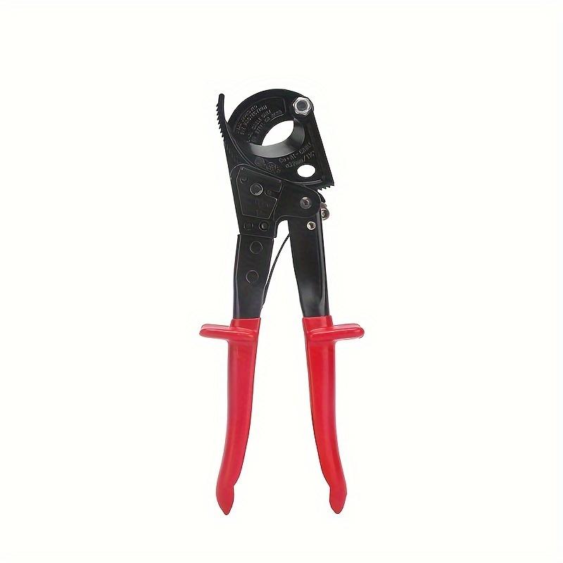 TEMU Wx-325 Heavy-duty Ratchet Cable - Ideal For Aluminum & Copper Wires Up To 240mm², Multi- Compatible, Carbon Steel Construction, Essential Electrician's Tool