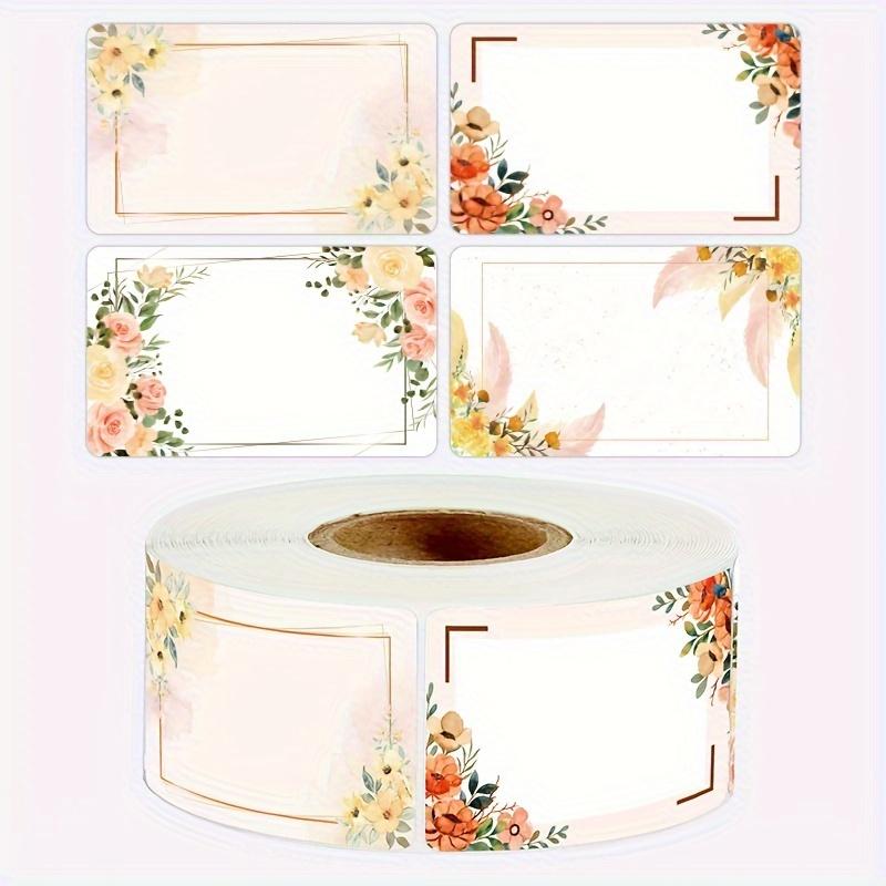 TEMU 250 Rectangular Stickers For Stationery, Kitchen Labels, Gift Decorations