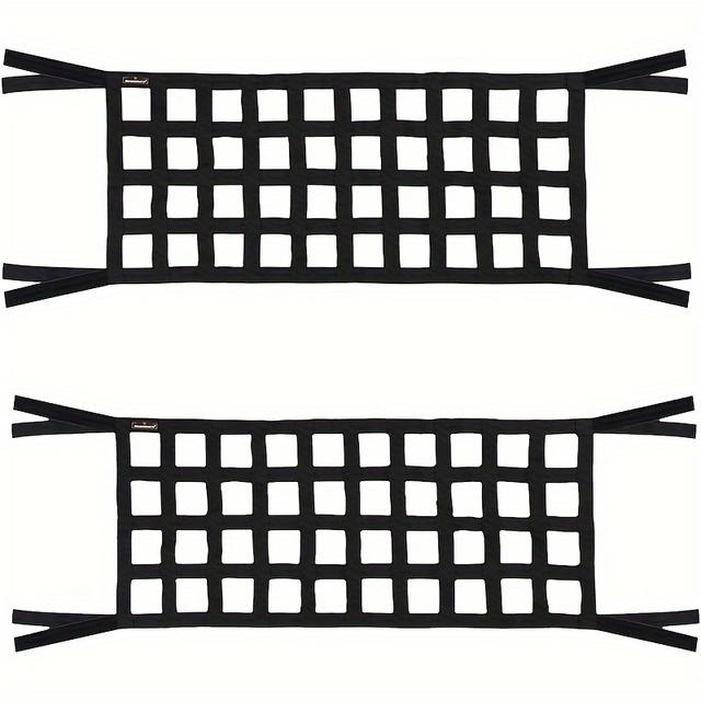 TEMU Hammock For Car Roof That Fits For Gladiator Jt And For For Wrangler Models Yj, Tj, Jk, Jku, Jl, Jlu From 1987 To 2025, For 4-door And 2-door