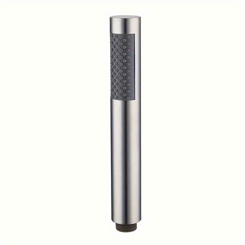 TEMU Bathroom Stainless Steel Shower, Pressurized Shower, Shower Nozzle With Rubber Particle Outlet, Bathroom Handheld Shower, Shower Sprinkler, Bathroom Additions, For Shower Use Only