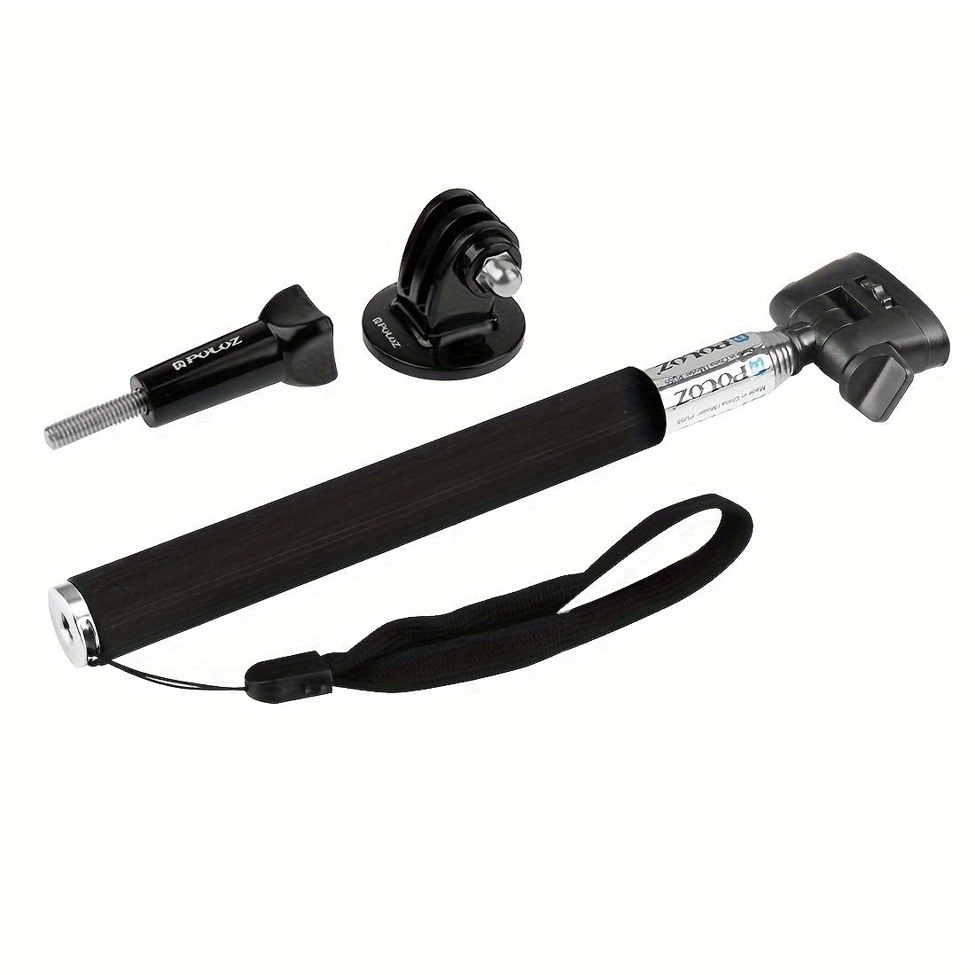TEMU Puluz Extendable Handheld Selfie Monopod For / Hero10 Black / Hero9 Black /hero8 / Hero7 /6 /5 /5 /4 /4 /3+ /3 /2 /1, 1 R, Dji Action And Other Action Cameras