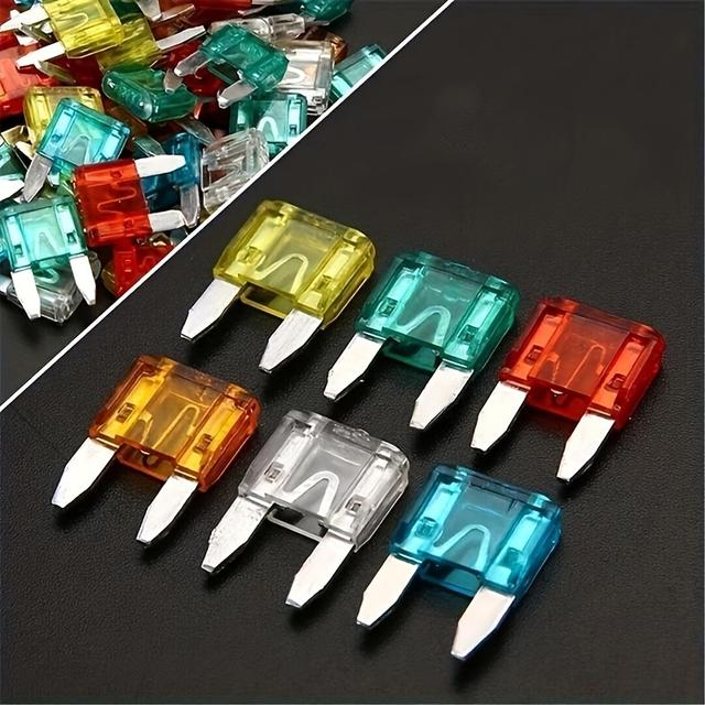 TEMU 60pcs Bagged Fuse Assortment: 5a/10a/15a/20a/25a/30a