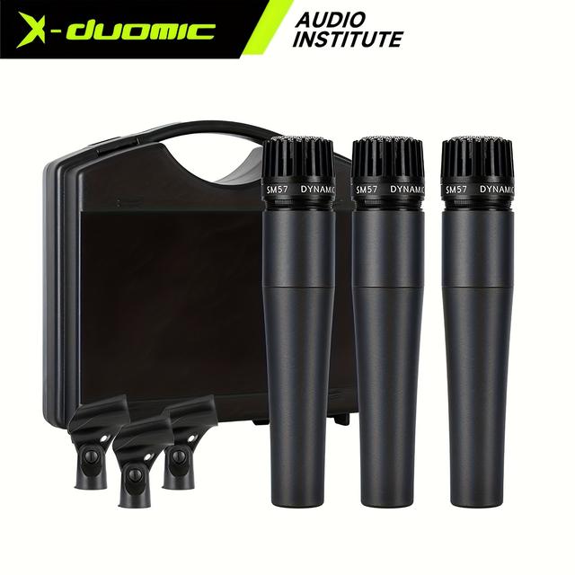 TEMU 3 Stück/Set X- professionelles dynamisches Mikrofon