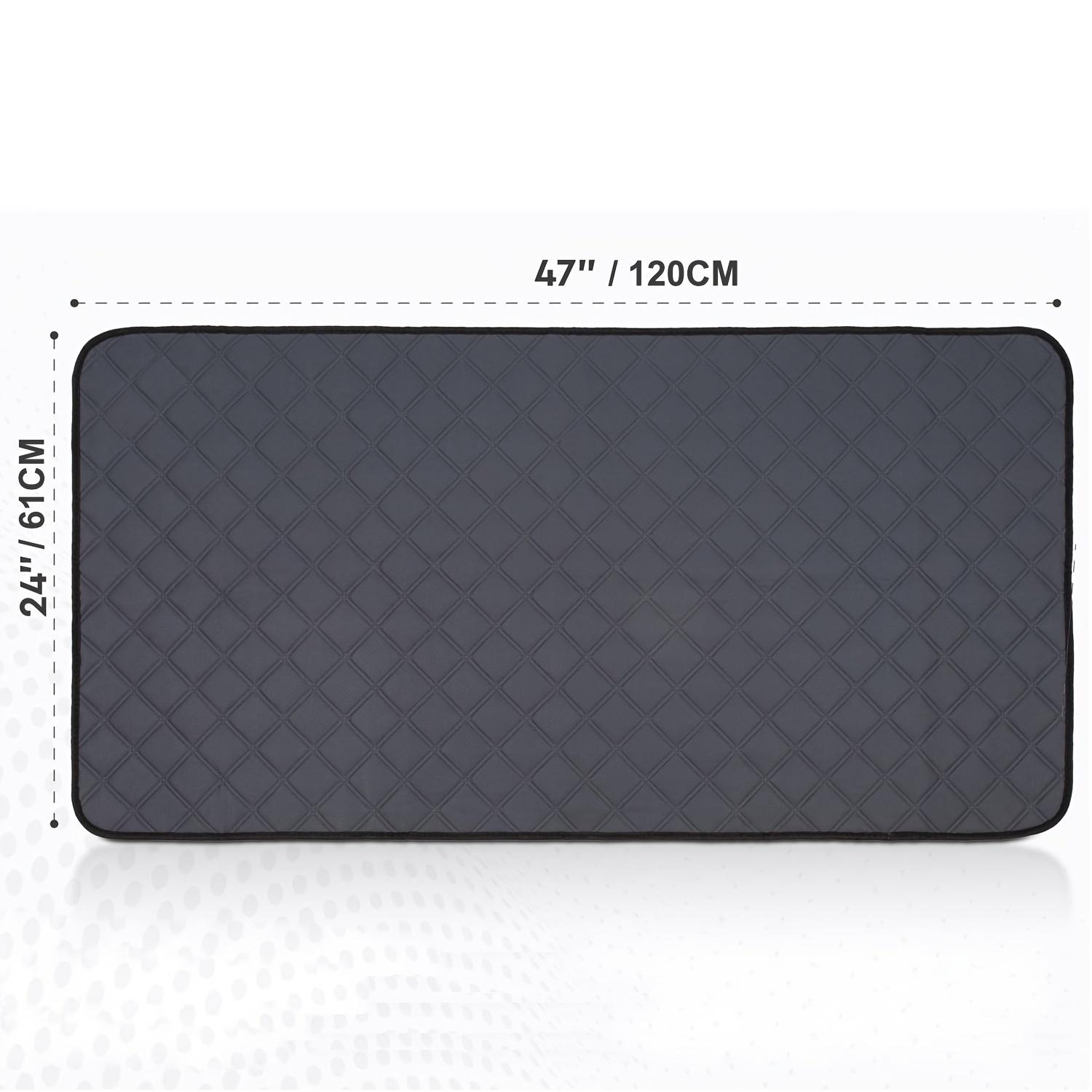 TEMU 1pc Small Pet Cage Mat, Big Hamster Pee Pad, Washable Bedding, Reusable Waterproof Super Absorbent Pad, Non-slip Mat For Small Animals, Rabbit, Hamster, Rat - 24" "