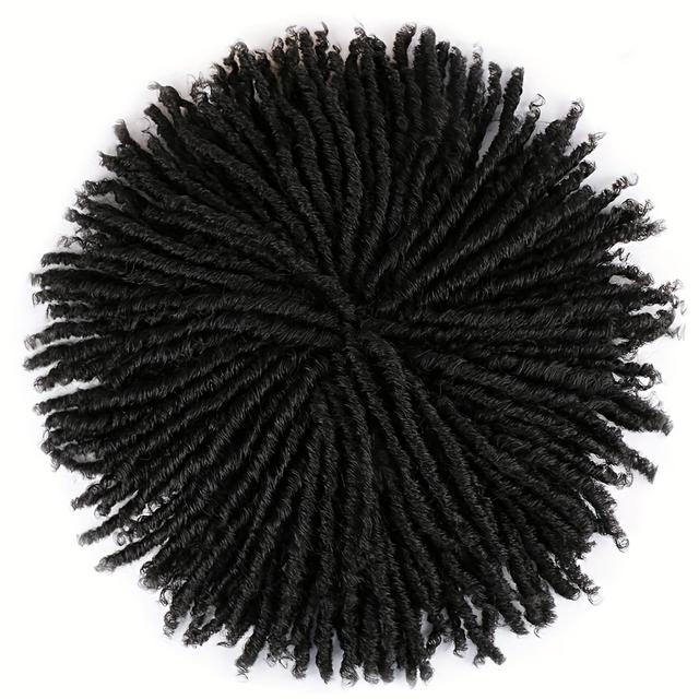 TEMU 6 بوصة من أعلى شعر الدردل مع شريط في شعر المصفف نصف الشعر للنساء - شعر الدردل الاصطناعي القصير، شعر الدردل الأفريقي للشعر النحيل، شعر الدردل الأنيق للرجال