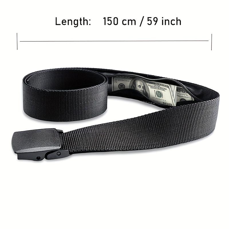 TEMU Extended Travel Cash Anti-theft Waist Pouch For Women, Portable Money Belt Wallet, Secret Hidden Strap For Men, 149 Cm ()