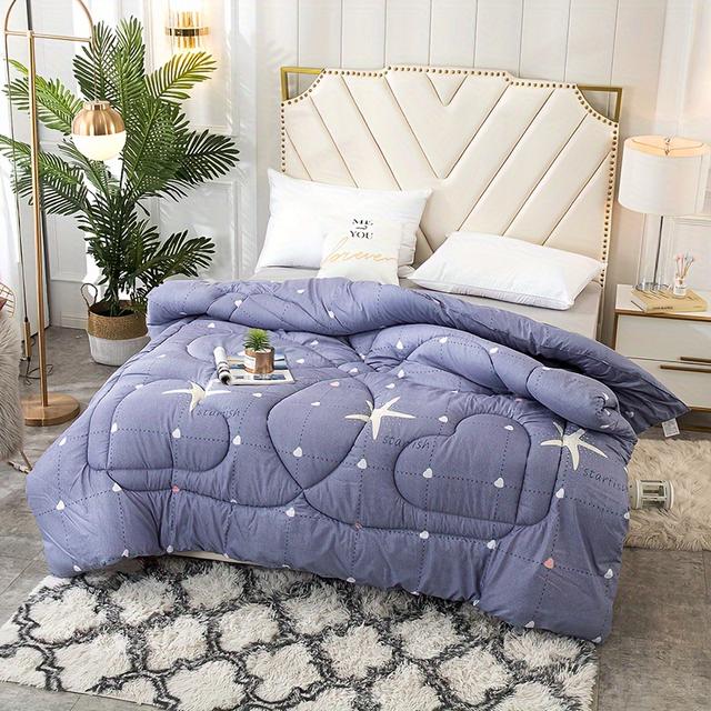 TEMU 1 шт. термостільки з принтом, наповнювач для ковдри