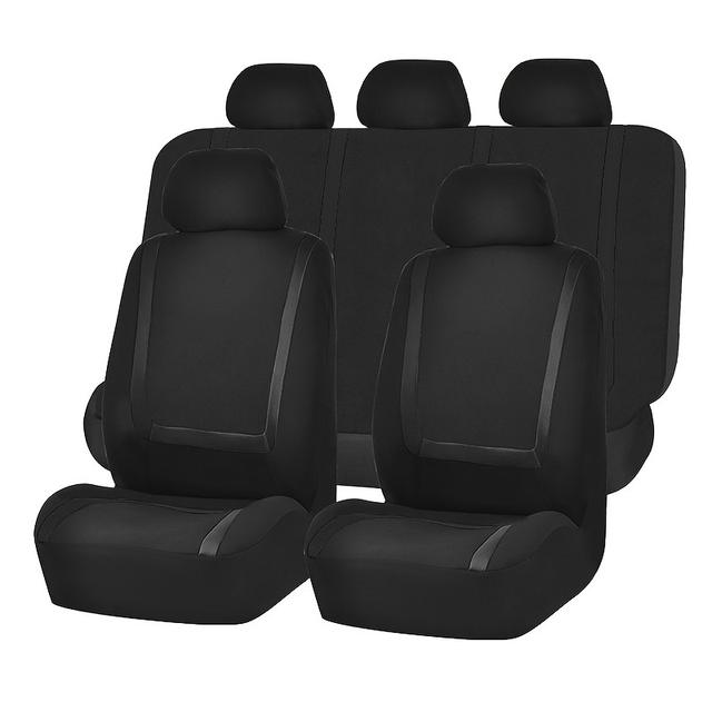 TEMU U-design Polyester Universal Size Car Seat Cover Seats
