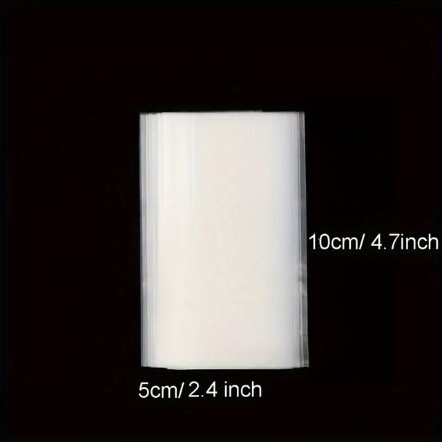 TEMU 50pcs Carp Fishing Pva Bags Fast Dissolving Fishing Material Tackle Carp Bait Bags