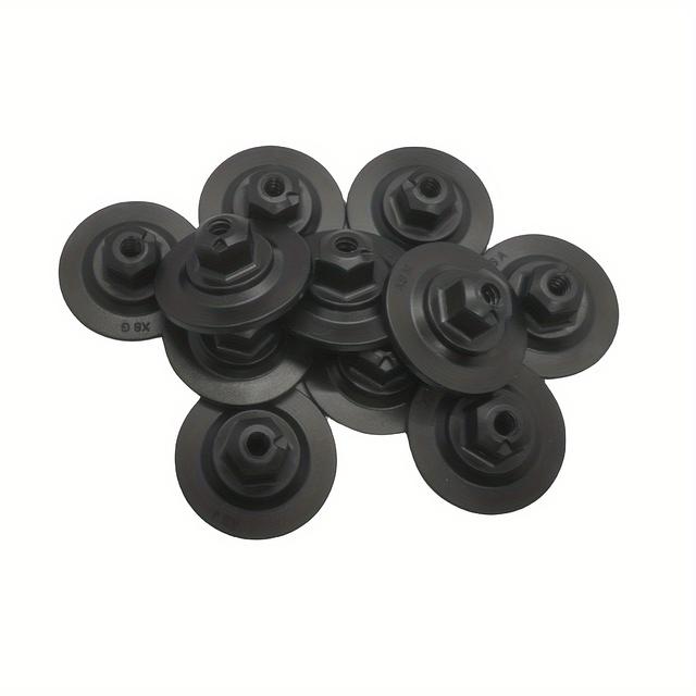 TEMU 10pcs Of High-quality Plastic Mercedes Chassis Protection, Interior Lining Fastening Nuts, Premium Plastic Nut Clips