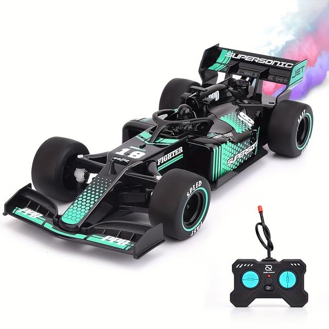 TEMU With Spray Toy, Light-up Features, Batteries Not Included, Model Rc Drift , Party And Festival Gift