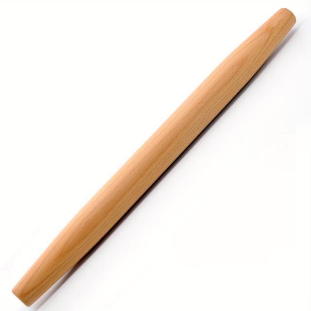 TEMU Wooden French Rolling Pin For Baking, Dough Pizza Rolling With A Wooden Rolling Pin, Kitchen Tool