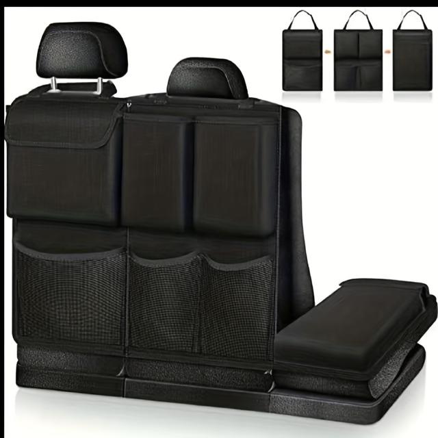TEMU Car Trunk Storage Organizer, Car Storage Bag, Rear Seat Car Organizer