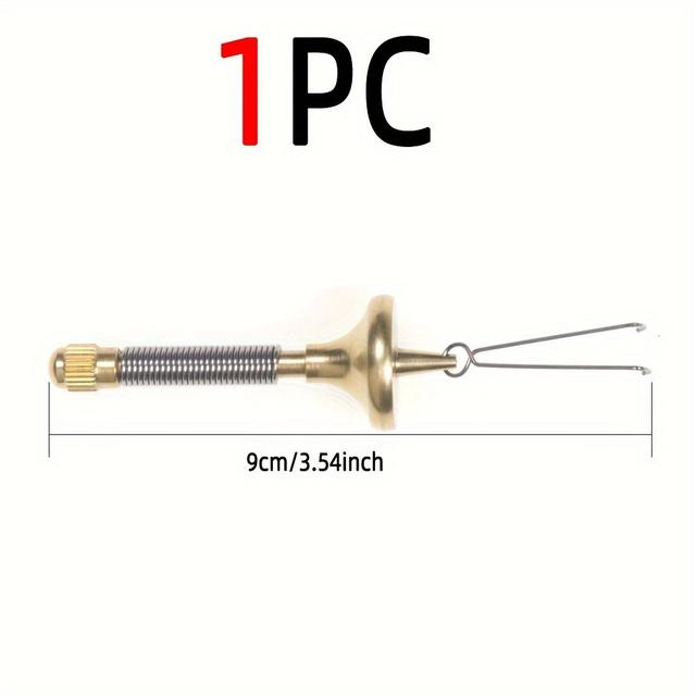 TEMU 1pc Dubbing Twister Spinner For Portable Fishing Gear, Fly Tying Tool For Lures