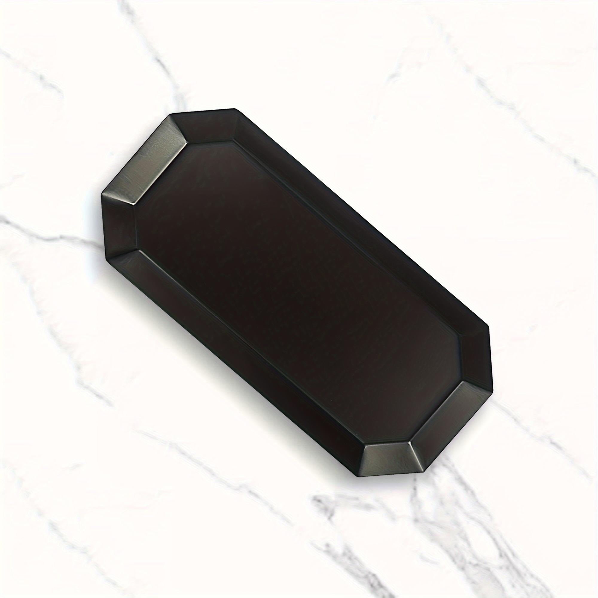 TEMU Stainless Steel Trays For Organizing Cosmetics, Jewelry, Snacks, And Home Decor; Multifunctional Creative Storage Trays. (non-food Contact)